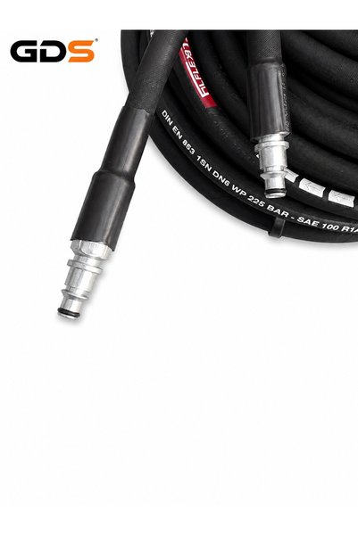 Universal Gds 10 Meter High Pressure Washer Hose 225 Bar Steel Wire