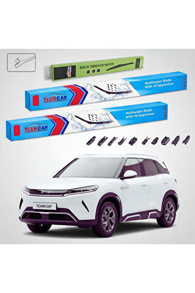 TEAMCAR Υαλοκαθαριστήρες BYD ATTO 2 2024-2026 |   Σετ Επίπεδων Εξαρτημάτων Εμ...
