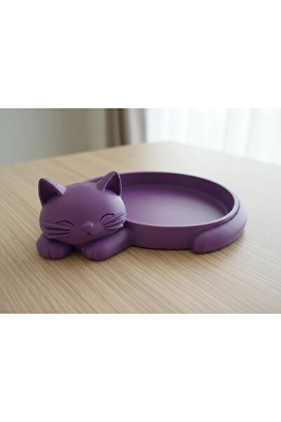 OEM Decorative Organizer with Cat Design, Small Objects Holder for Desk, Nigh...