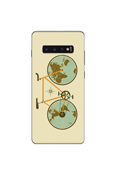 Other Samsung S10 Plus Bike map Transparent Silicone TPU Θήκη
