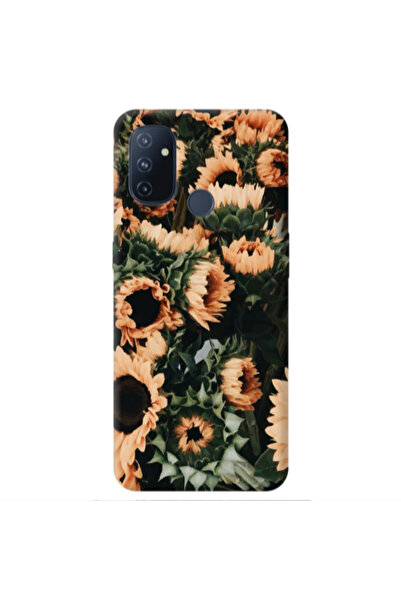 Other Oneplus Nord 100 Sunflowers Transparent Silicone TPU Θήκη