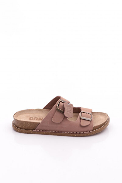 DGN S125 Women's Belt Buckle Detailed Slippers
