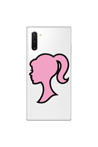 Other Samsung Note 10 Plus Line girl Transparent Silicone TPU Θήκη