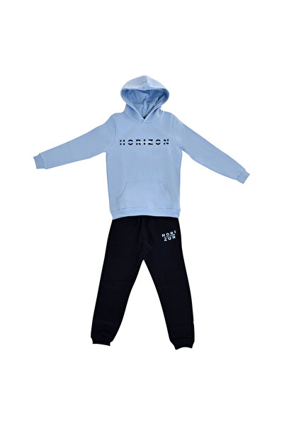 Target Set din fleece pentru copii: Hanorac și pantaloni cu manșete "Horizon" 14