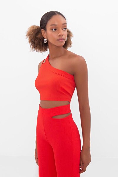 BSL Tek Omuz Askılı Crop Body