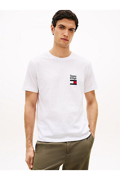 Tommy Hilfiger Men's Brand Love Text T-Shirt