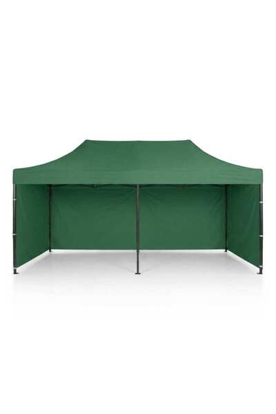 DacEnergy Pavilion de gradina, cu 3 pereti, fabricat din PVC, constructie din...
