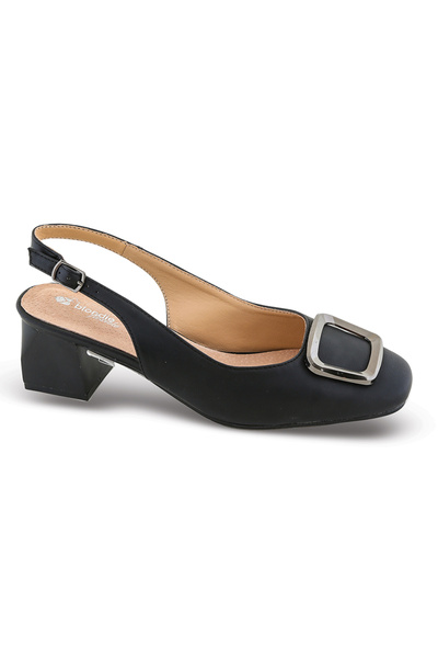 Blondie Nites ΓΟΒΕΣ SLINGBACK 71009 ΜΑΥΡΕΣ ΜΕ ΑΝΑΤΟΜΙΚΟ ΠΑΤΟ MEMORY FOAM BLONDIE