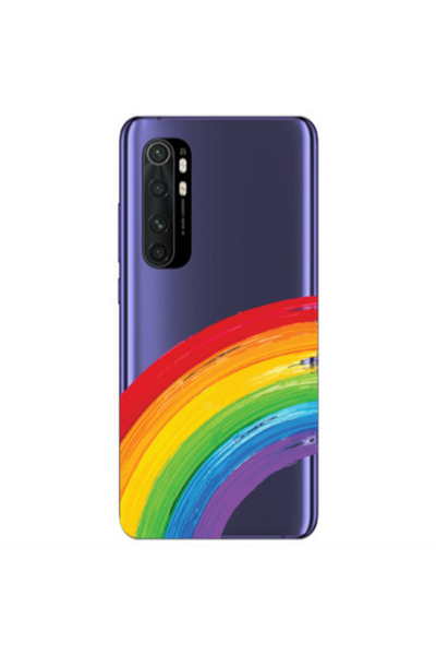 Other Xiaomi Mi Note 10 Lite Rainbow 3 Transparent Silicone TPU Θήκη