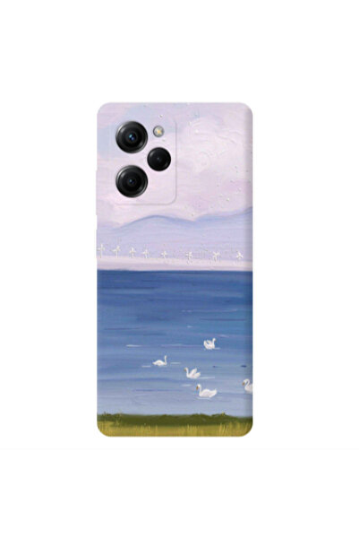 Other Xiaomi Poco X5 Pro Swan Lake Transparent Silicone TPU Θήκη