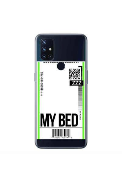 Other Oneplus Nord 10 My Bed ZZZ Transparent Silicone TPU Θήκη