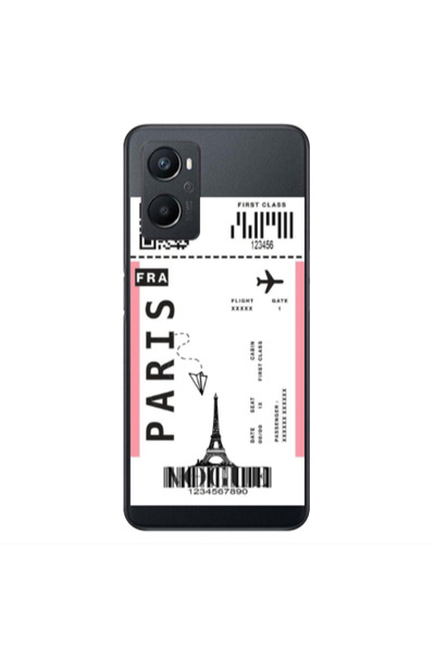 Other Oppo A 96 Paris FRA Transparent Silicone TPU Θήκη