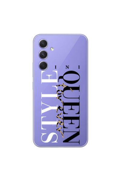 Other Samsung A56 Mini Quen Forever Transparent Silicone TPU Θήκη