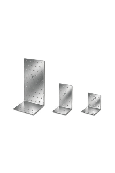 Rocast Set 10 x Coltar Perforat 1.5 mm Zincate-60x60x60x1.5