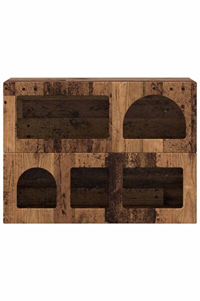 vidaxl Bufet Lemn vechi 80.5 x 35 x 59 cm Lemn compozit