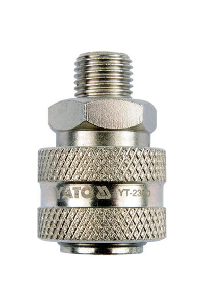 yato Quick connector for pneumatic gun 1/2", with external thread YT-2392, fe...