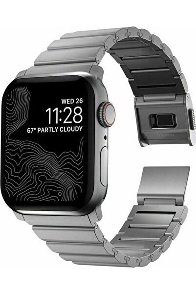 Nomad Λουράκι Βραχιόλι Titanium V2 BAND για Apple Watch - 42-44-45-49 ULTRA -...