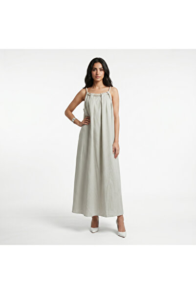 Chrisbella Women’s Tie-Dye Sleeveless Maxi Dress with Spaghetti Straps