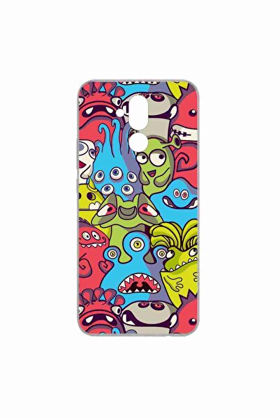 OEM Husa compatibila cu Huawei Mate 20 Lite Silicon Gel Tpu Model Squishi Mon...