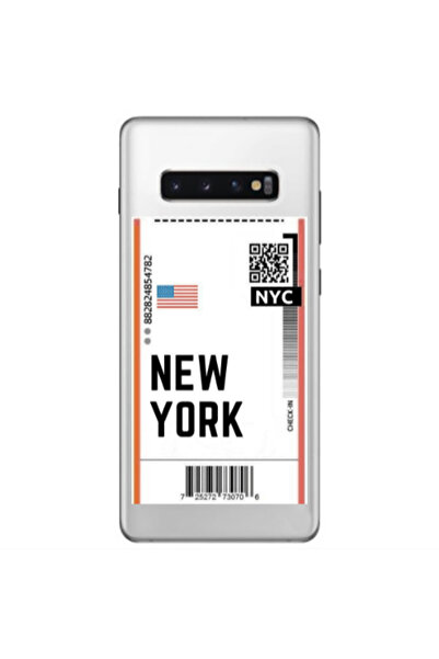 Other Samsung S10 Plus New York NYC Transparent Silicone TPU Θήκη