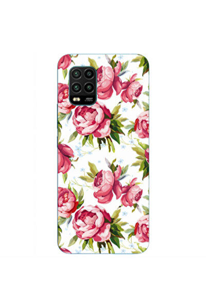 Other Xiaomi Mi 10 Lite Roses and laves Transparent Silicone TPU Θήκη
