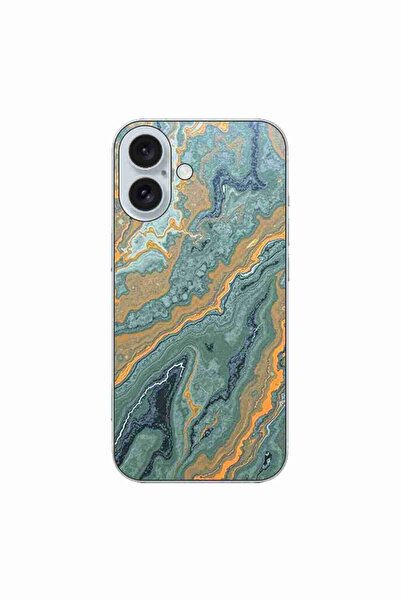 OEM Case compatible with Apple iPhone 16 Silicone Gel Tpu Model Forest Flame ...