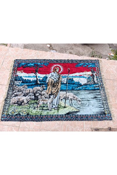 Home ESKİ DÖNEM HZ İSA TEMALI DUVAR HALISI