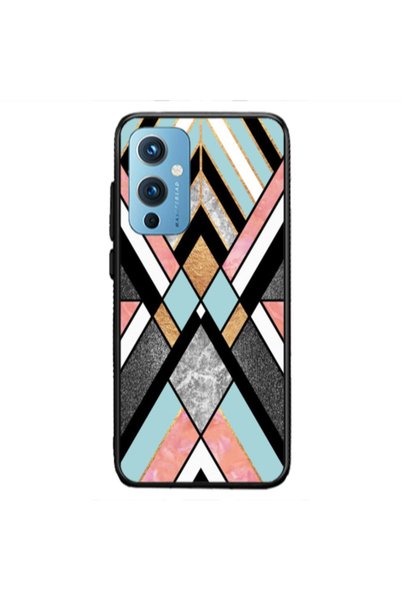Other Oneplus 9 5G marble mix Black Glossy Θήκη
