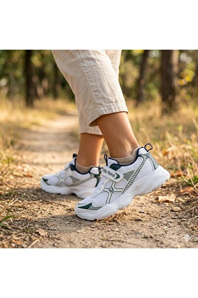 Bukond Children's Daily Soft Comfortable Sole Velcro Strap Sports Shoes Sneaker