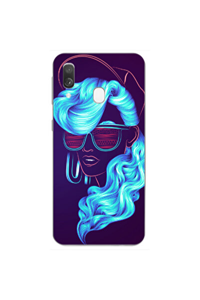 Other Samsung A40 Hatted style Transparent Silicone TPU Θήκη