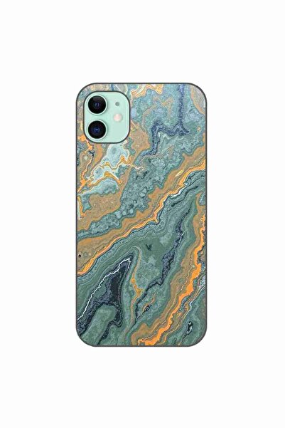 OEM Husa compatibila cu Apple iPhone 11 Silicon Gel Tpu Model Forest Flame Ma...