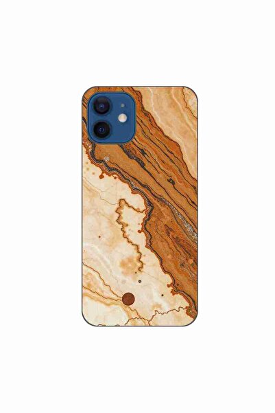 OEM Θήκη συμβατή με Apple iPhone 12 Σιλικόνης Gel TPU, Μοντέλο Καραμέλα Μάρμα...