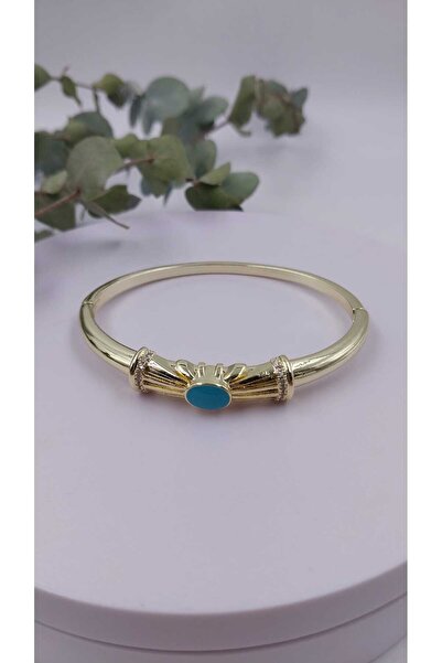 Yaseminli Butik Blue stone gold color bracelet