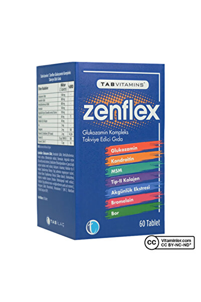 Tab TabVitamins Zenflex Glukozamin 60 Tablet