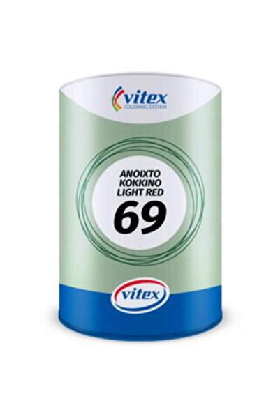Vitex Colorant pentru masina de colorat VITEX, 1L, 69 rosu deschis