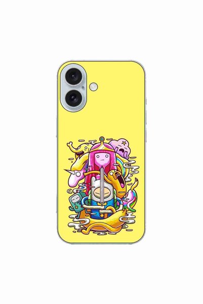 OEM Θήκη συμβατή με Apple iPhone 16 από σιλικόνη gel TPU με σχέδιο Adventure ...