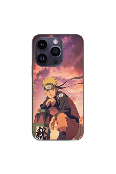OEM Husa compatibila cu Apple iPhone 15 Pro Silicon Gel Tpu Model Naruto Perg...