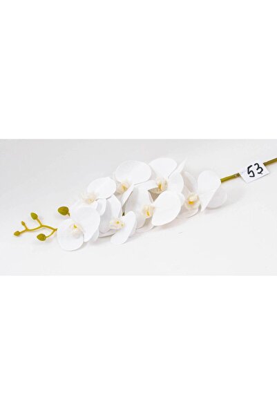 OEM Orhidee artificiala 7 flori 53 Alb