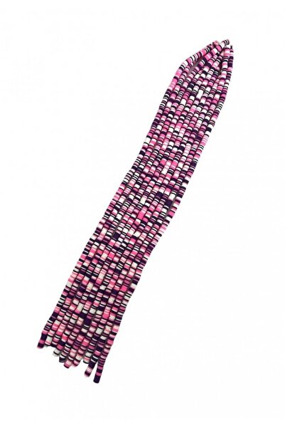 OEM Silicone Beads String 40 Cm Mixed Colored Mostly Pink With Purple 10/ Top...