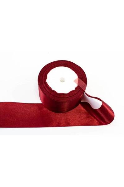 OEM Satin Ribbon 5cm/22m Dark Red