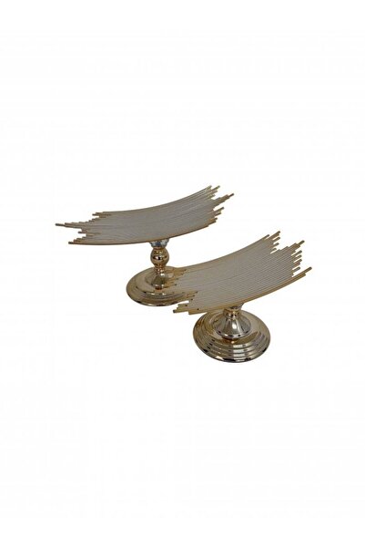 OEM Gold Metallic Candy Bar Holder 2/ Top Bottom Set