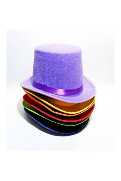 OEM Party Accessories: Orange Felt Hats
