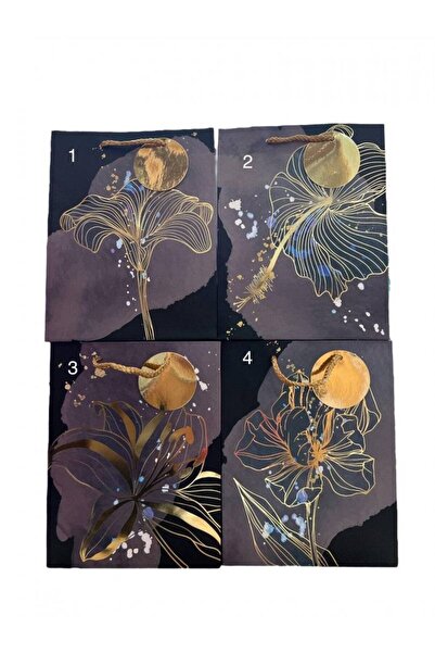OEM Abstract Flower Gift Bags 31x42Hx12 Model 4