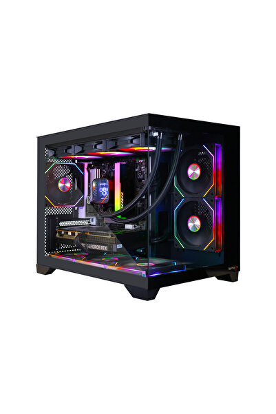 SPEARPC جهاز ألعاب - معالج AMD Ryzen 5 7500F، بطاقة رسومات RTX 5060، ذاكرة DD...