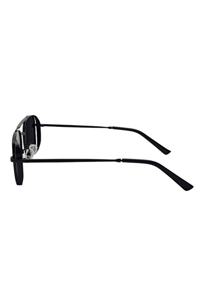 Tia Accesorii Ochelari de soare polarizați, unisex, dreptunghiulari, P1589C1, negri