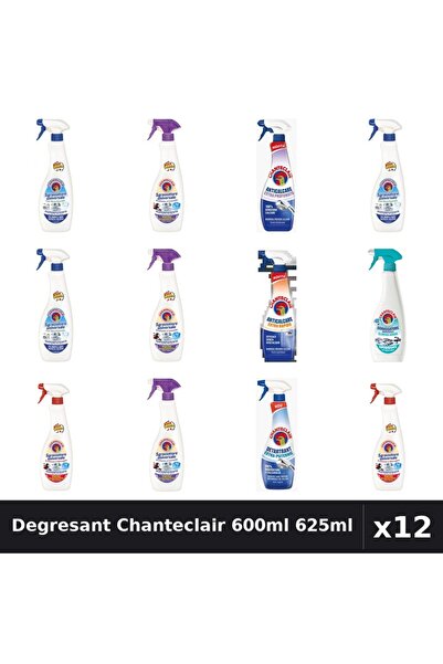 Chanteclair Set 12 Degresant Universal 600ml-625ml - Bicarbonat, Mosc, Marsil...