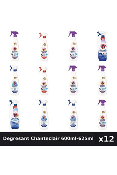 Chanteclair Set 12 Degresant Universal 600ml-625ml - Lavanda, Marsilia, Mosc,...