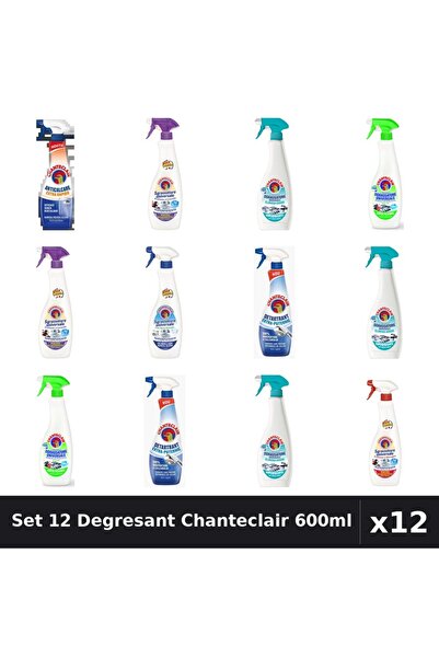 Chanteclair Set 12 Degresant Universal 600ml - Anti-Miros, Bicarbonat, Extra ...