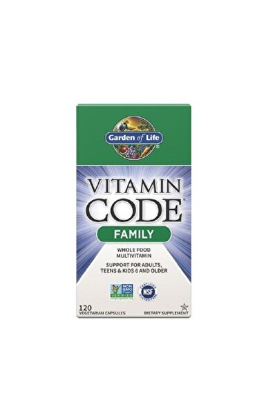 GARDEN OF LIFE Vitamine Code Family Multivitamin 120 Capsule -