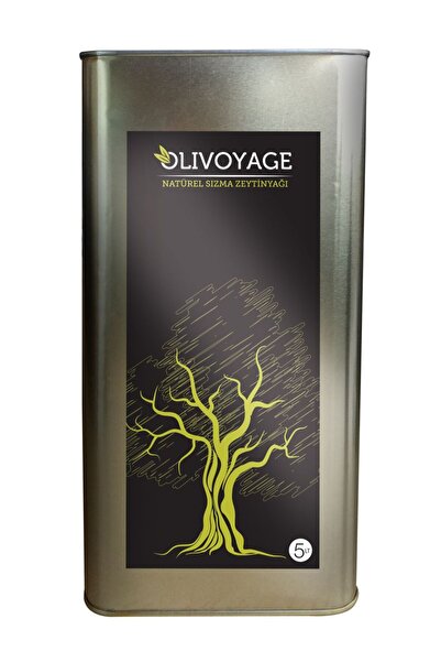 Olivoyage Zeytinyağı Soğuk Sıkım 5 Lt Coğrafi İşaretli (Yeni Hasat)